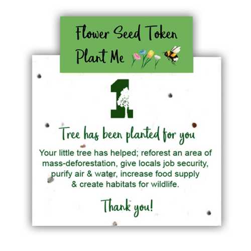 Green 60 Eco-Friendly Greeting Card