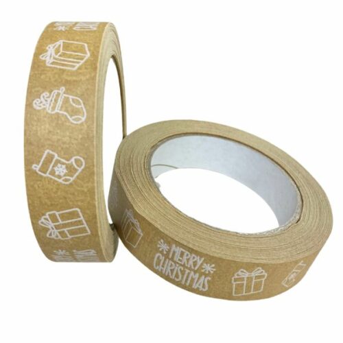 Merry Christmas Paper Tape 2.4cm x 50m