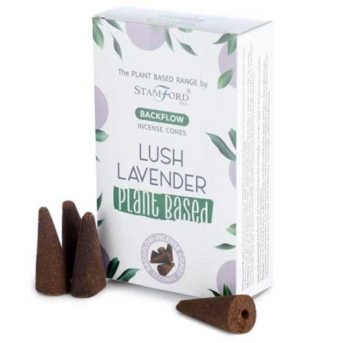 Backflow Incense Cone Plant Based Lush Lavender