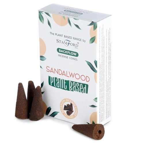Backflow Incense Cone Plant Based Sandalwood
