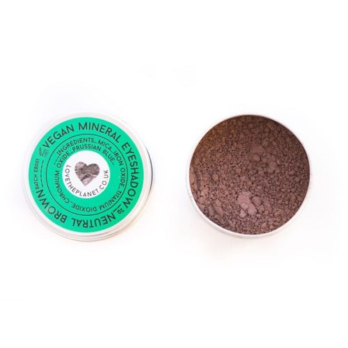Love The Planet Vegan Mineral EyeShadow – Neutral Brown