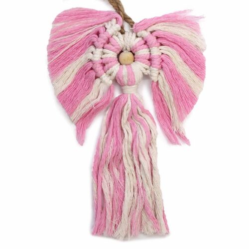 Macrame Guardian Angel Girl