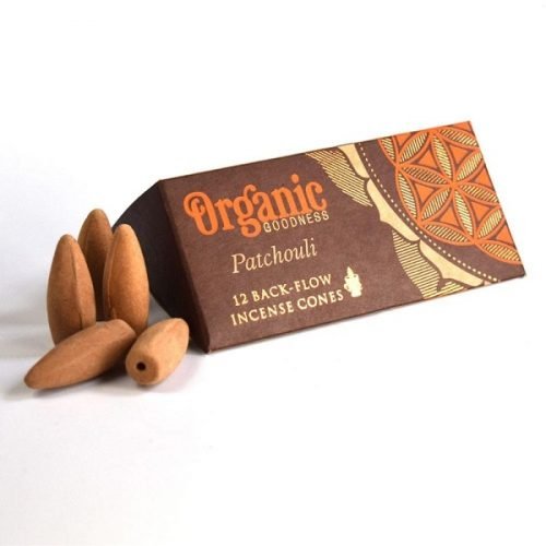 Organic Goodness Patchouli Back Flow Cones
