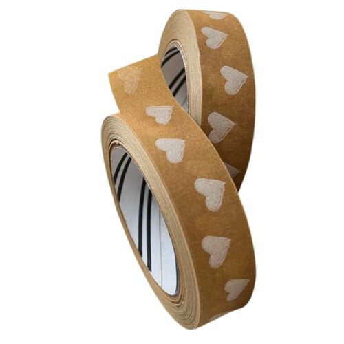 Hearts Paper Tape 2.4cm x 50m